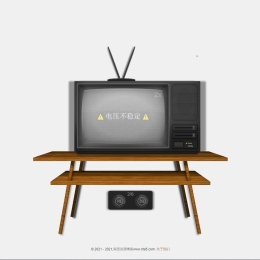 怀旧小电视HTML源码