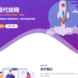 简洁代挂引导HTML源码